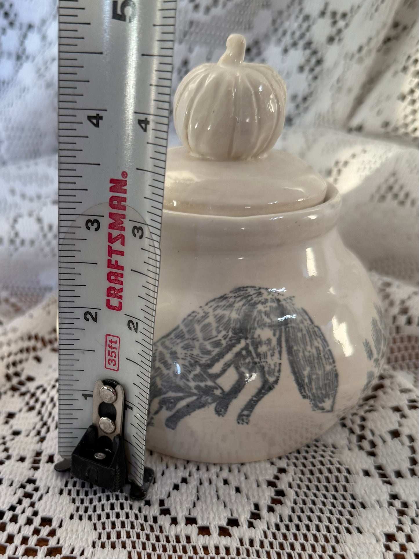 *Seconds* Pumpkin Fox Container