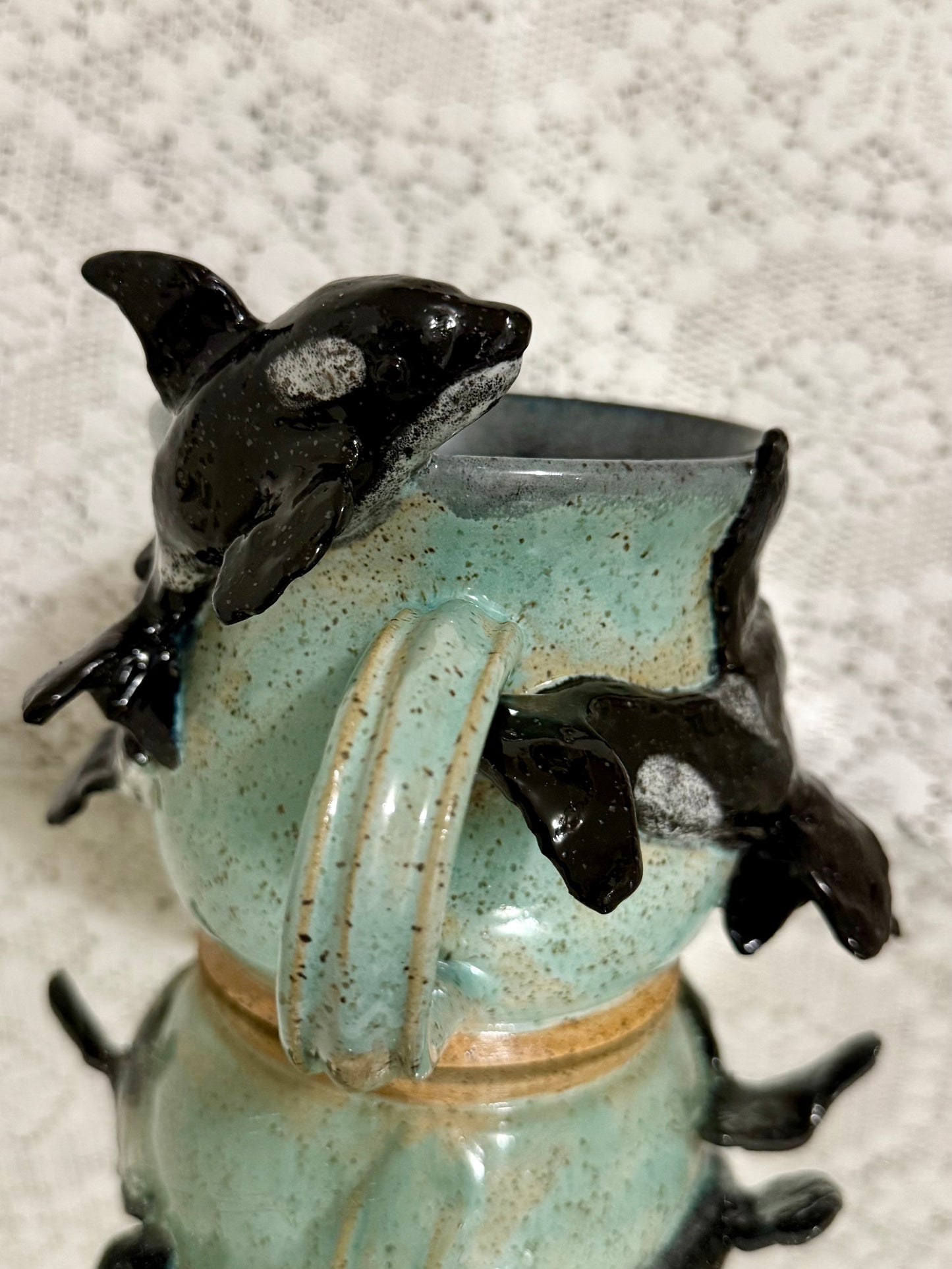 Large Orca Pod Mug
