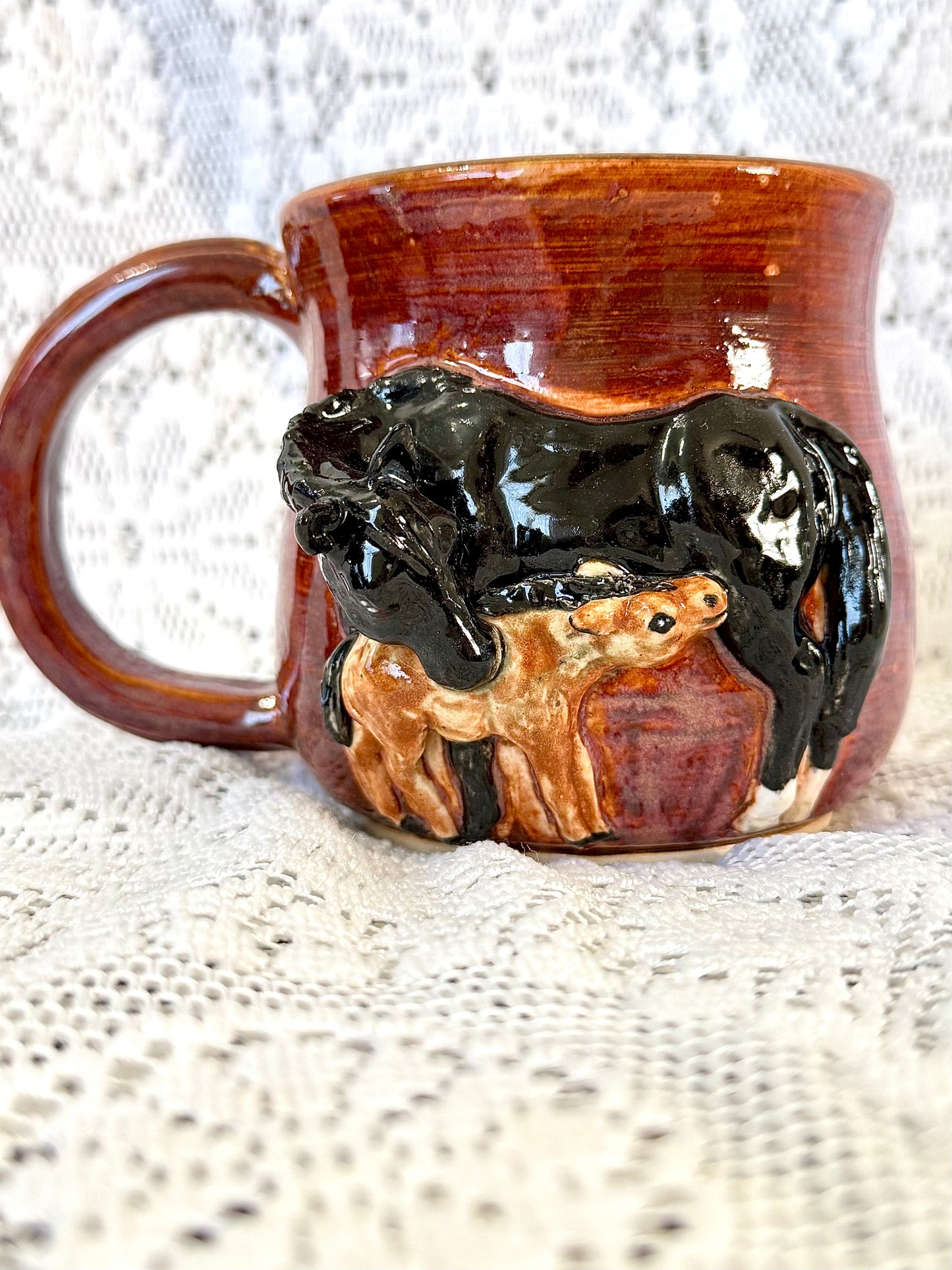 Mare and foal mug 🐴