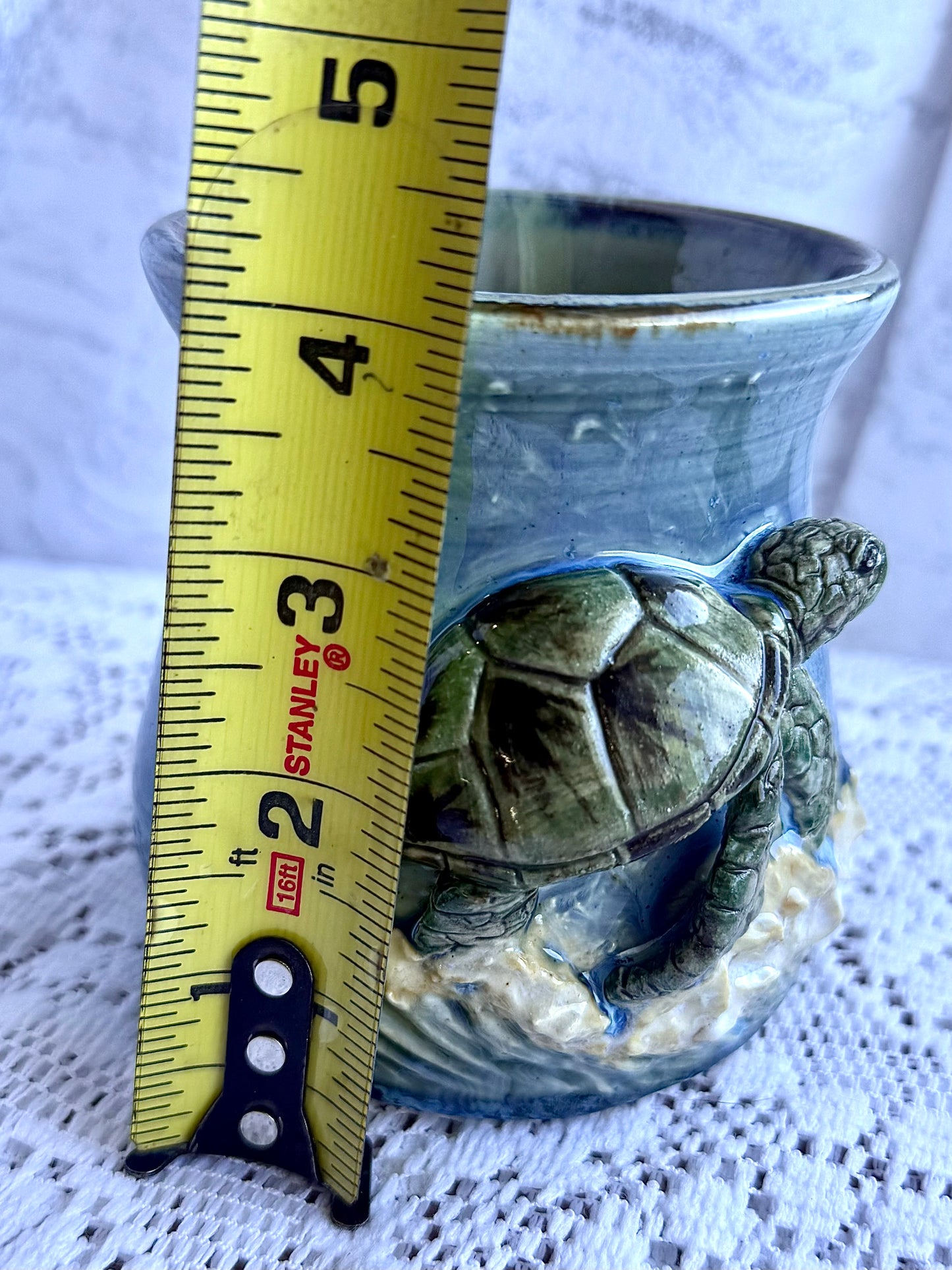 Sea Turtle Vase