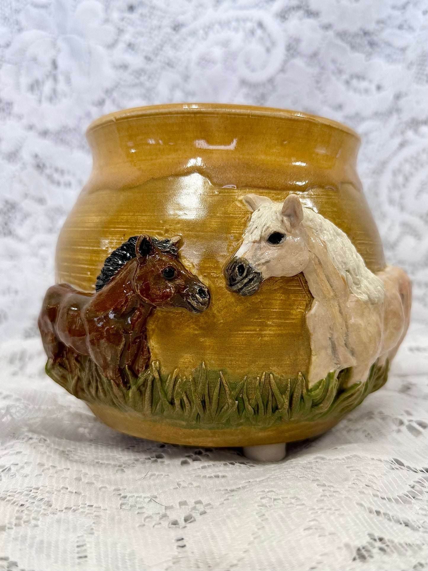 Horse Flower Pot