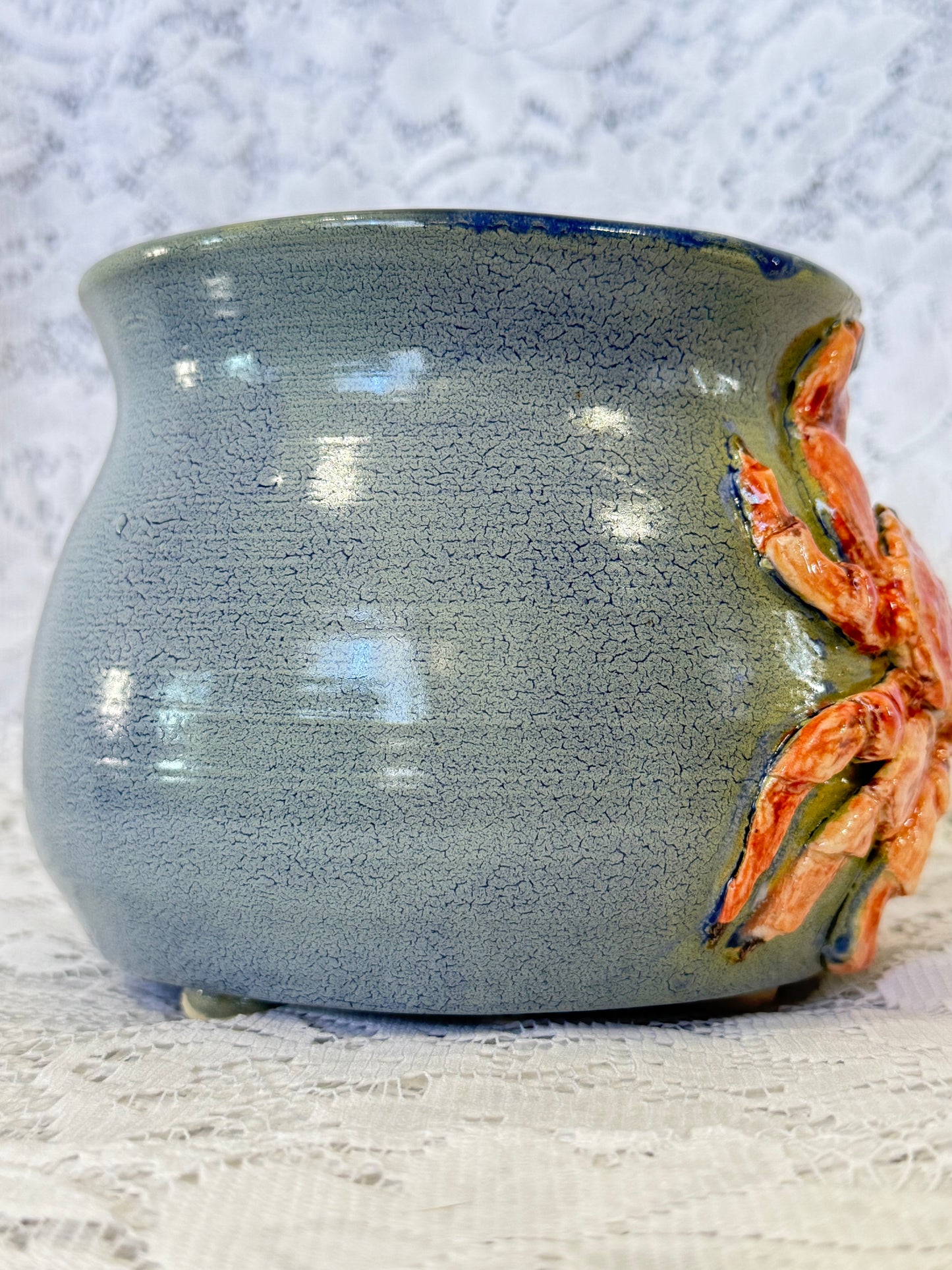 Crab Flower Pot