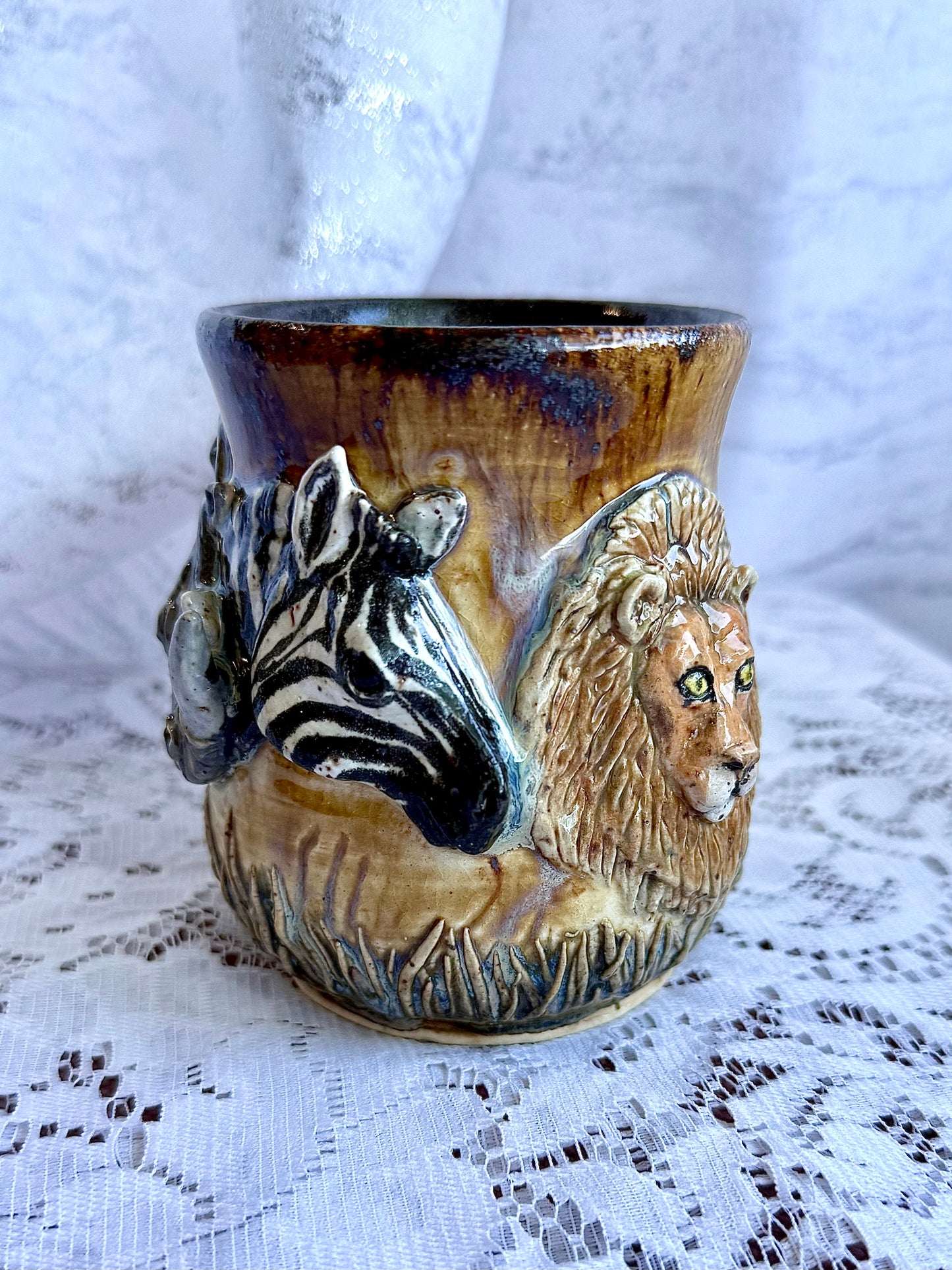 Safari Mug 🦓 🦏 🦁