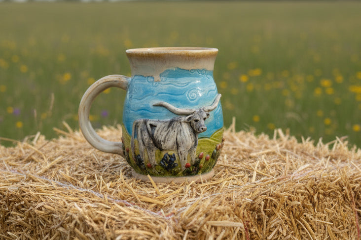 **Handle Crack** Longhorn Mug 2