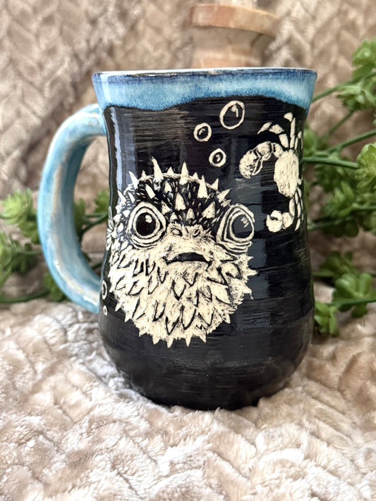Pufferfish & Friends Mug 🐡🦀