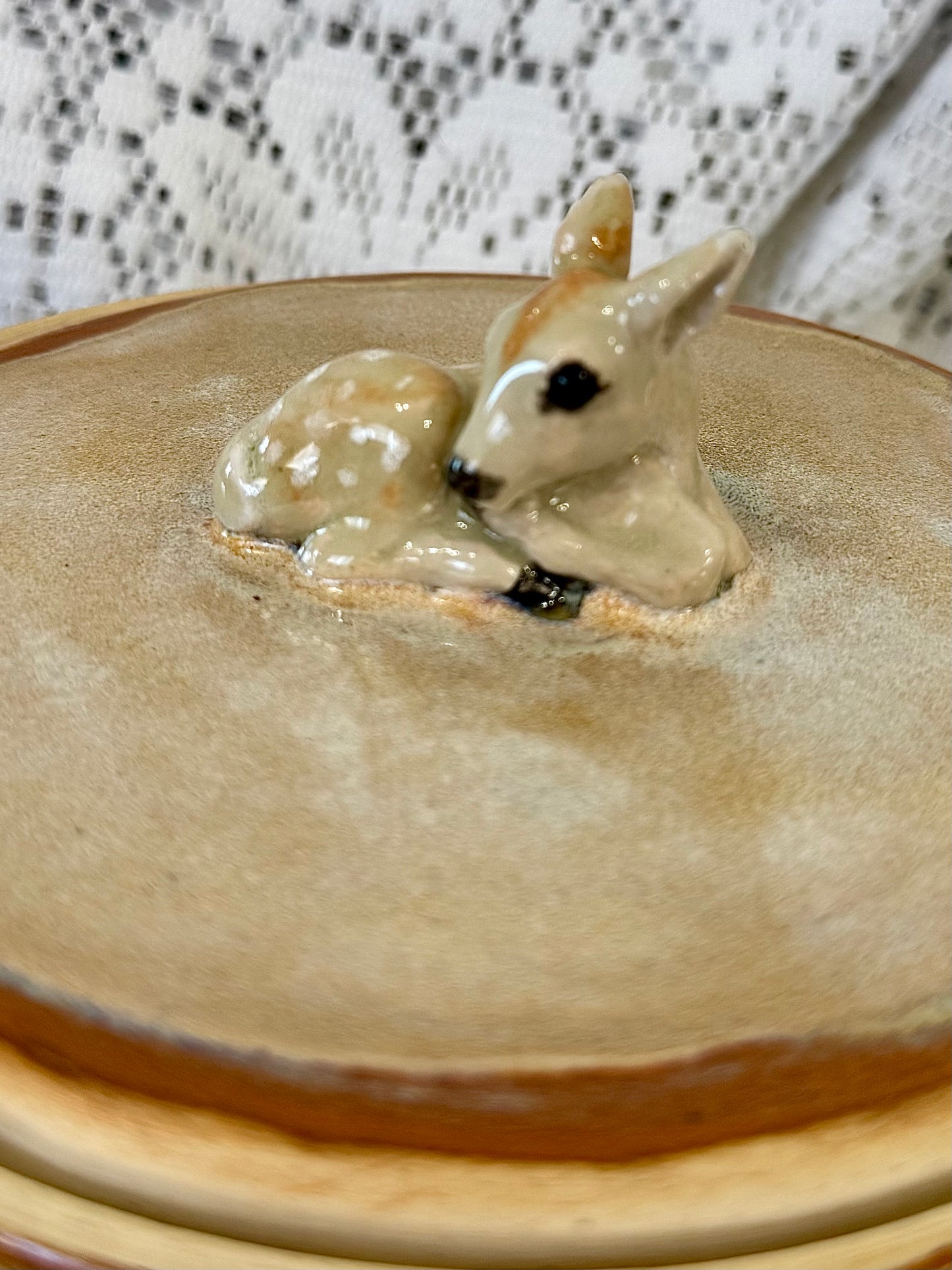 Sleeping Fawn Sourdough Crock/Container