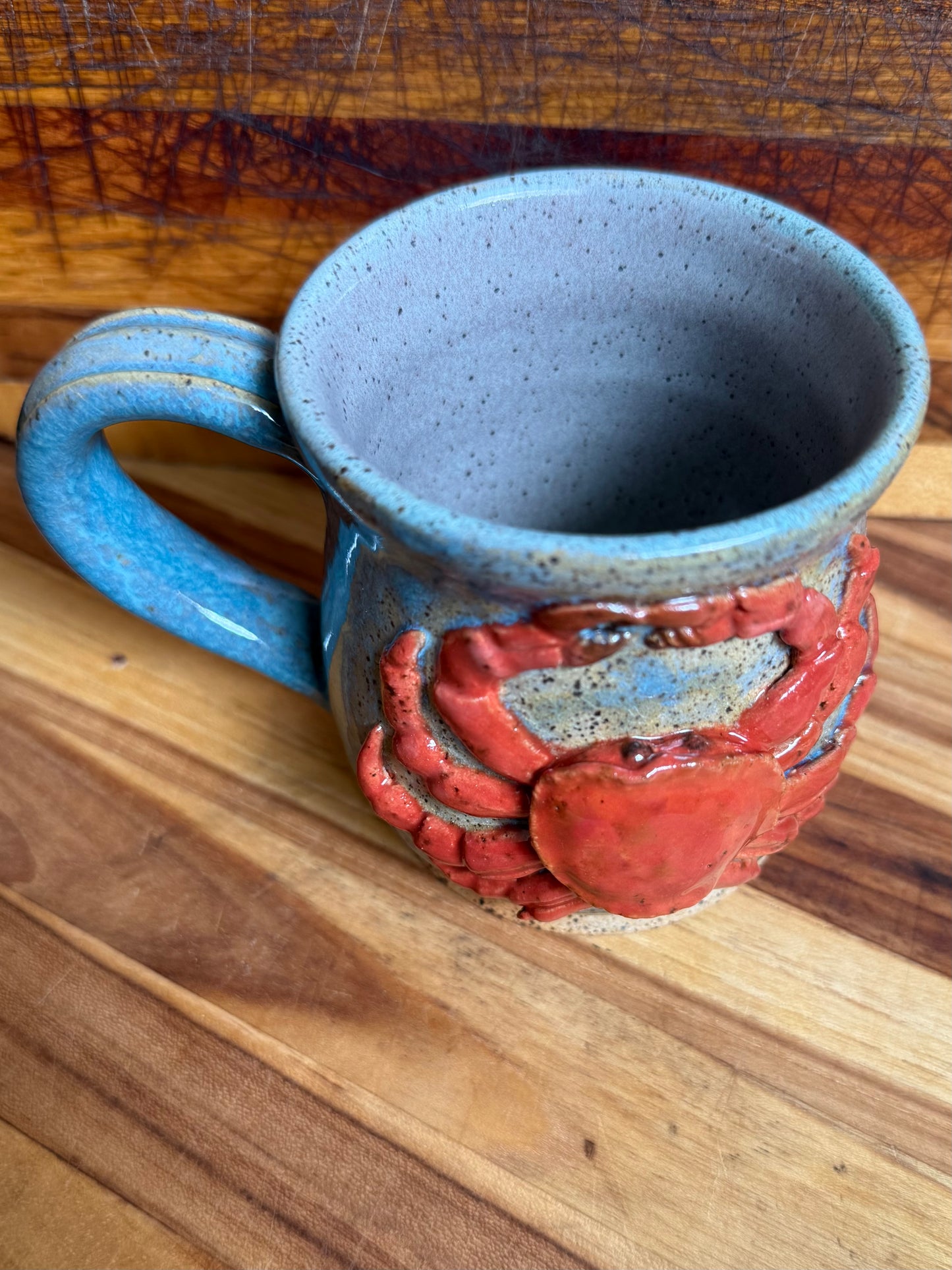 Crab in the Ocean Mug