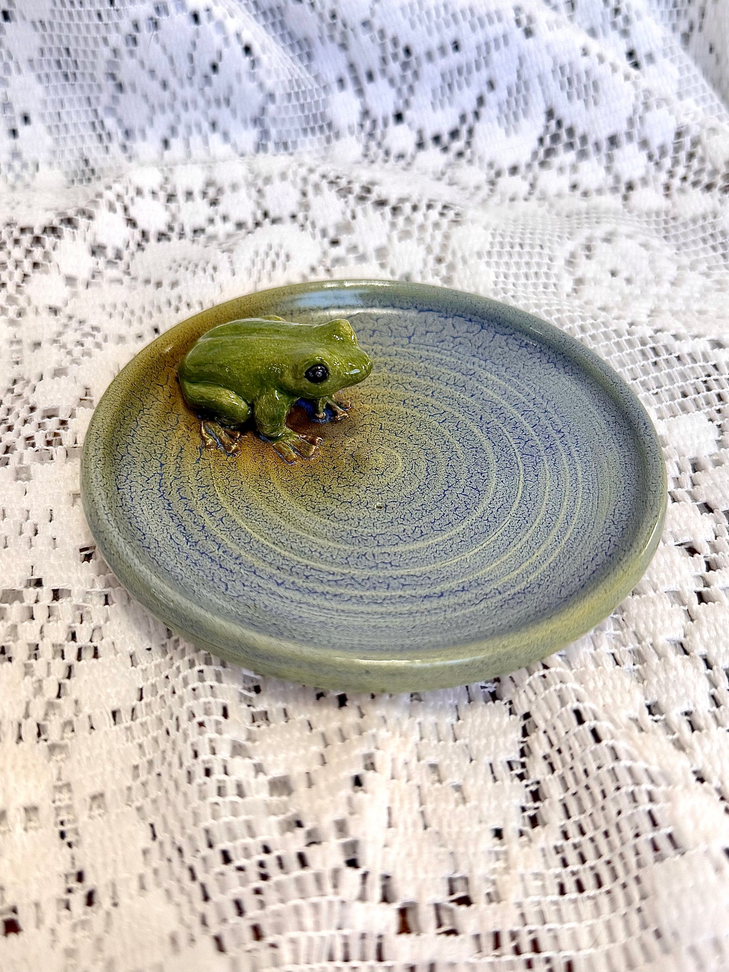 Frog Jewelry Dish 1