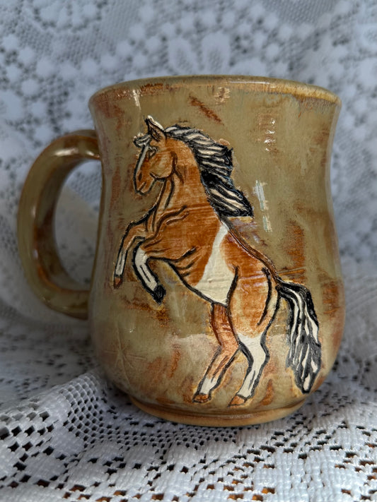 Western Horse Mug