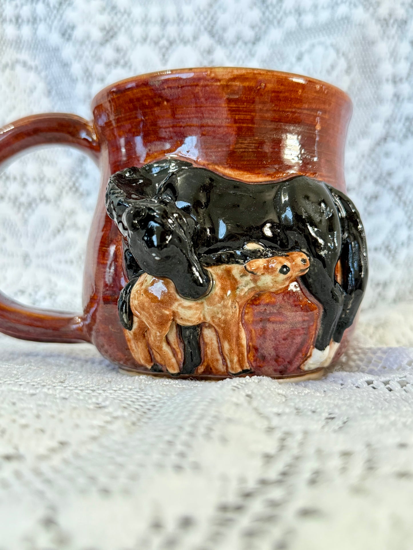 Mare and foal mug 🐴