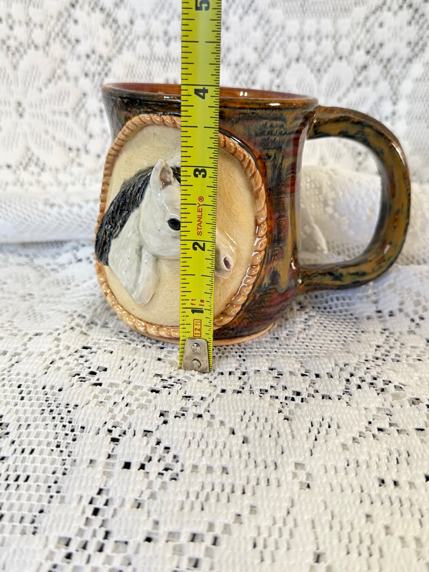 Rope Framed Horse Mug 🐴