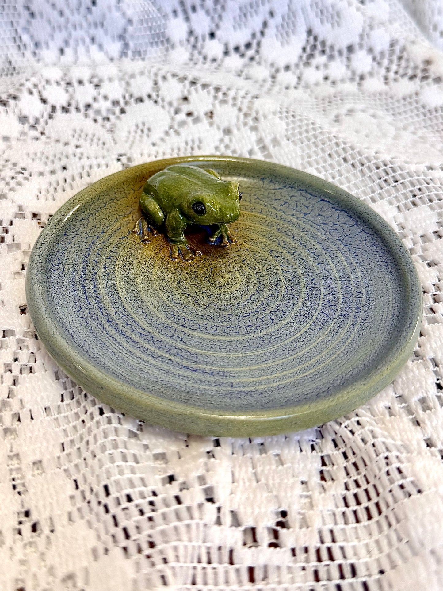 Frog Jewelry Dish 1