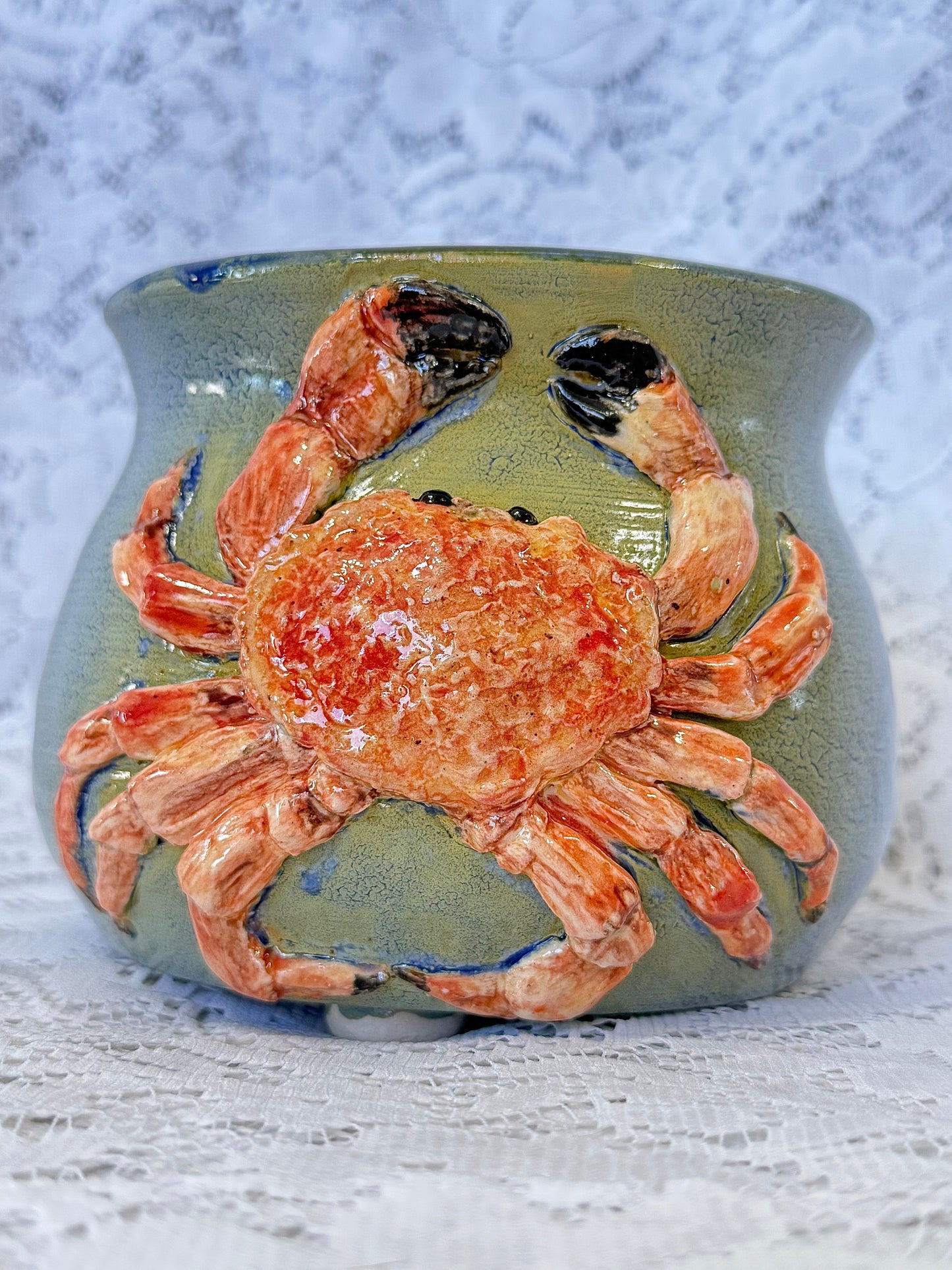 Crab Flower Pot