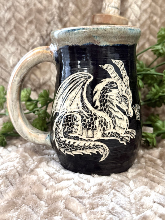 Dragon’s Curiosity Mug 🐉🦋