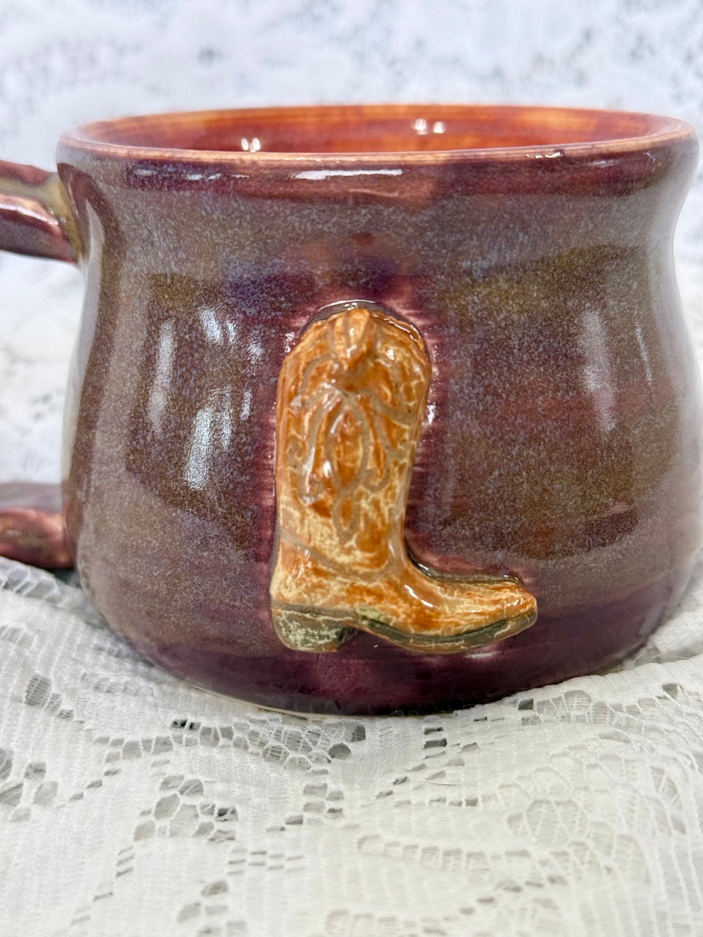 Cowboy Boot Mug ✨