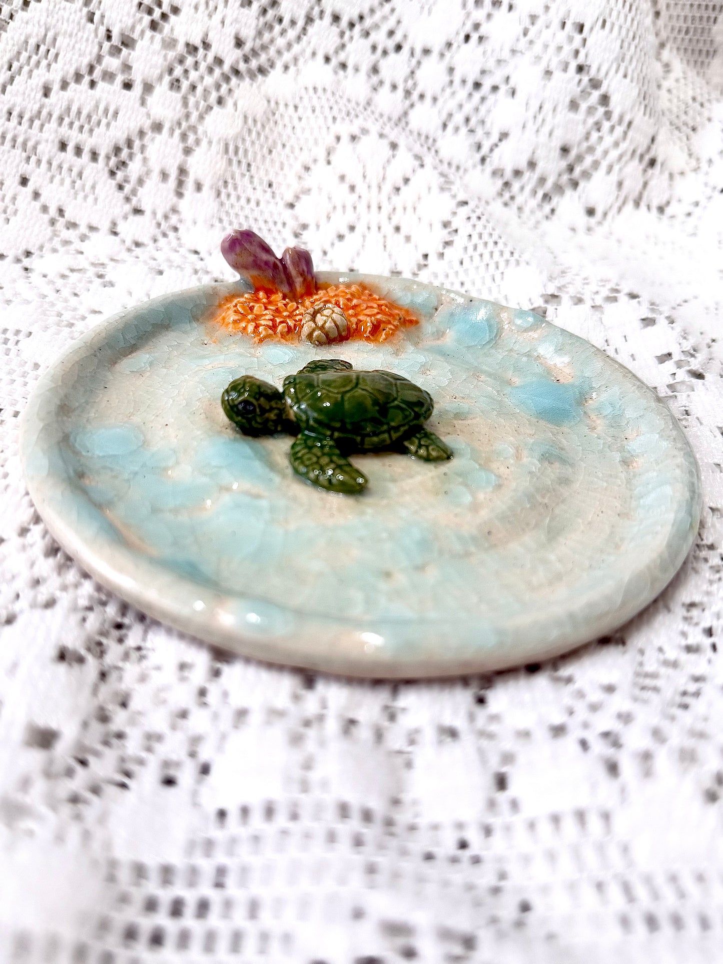 Turtle Jewelry Dish 2