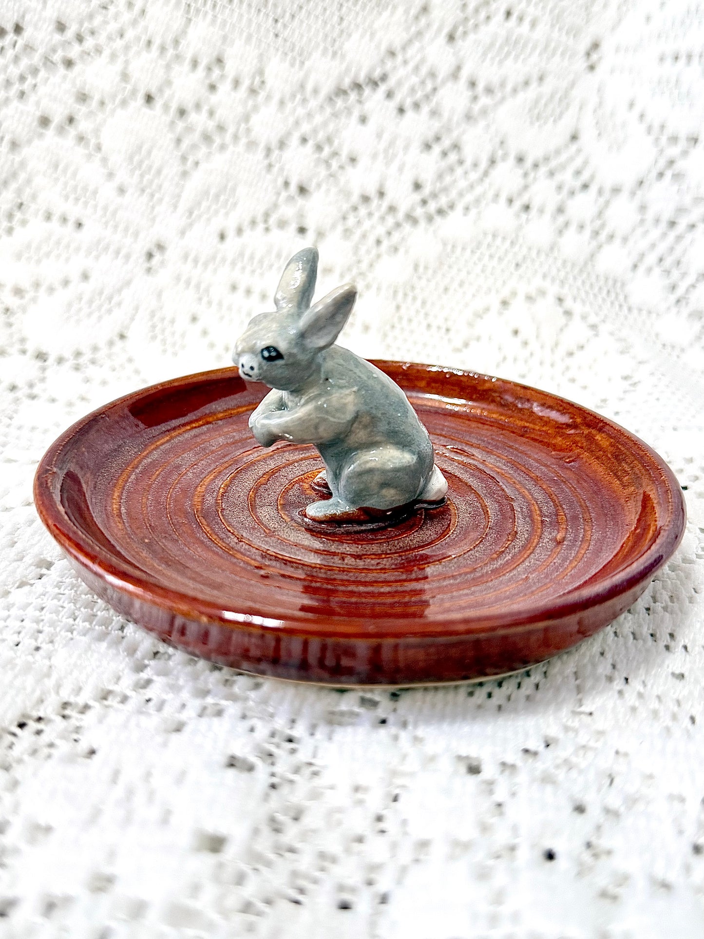Rabbit Jewelry Dish 2