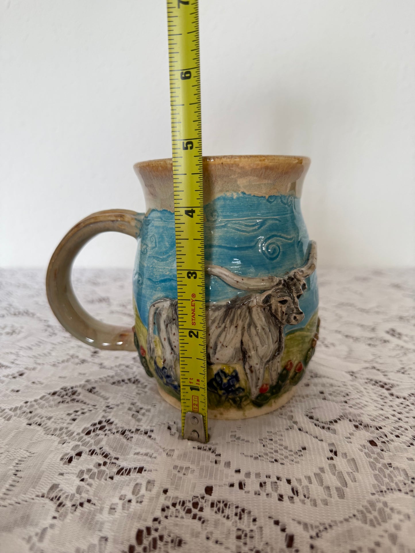 **Handle Crack** Longhorn Mug 2