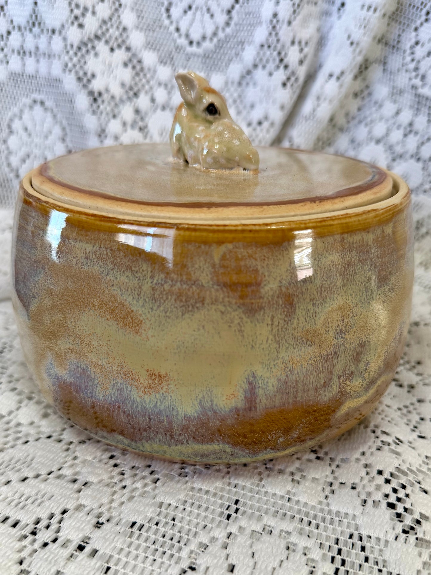 Sleeping Fawn Sourdough Crock/Container