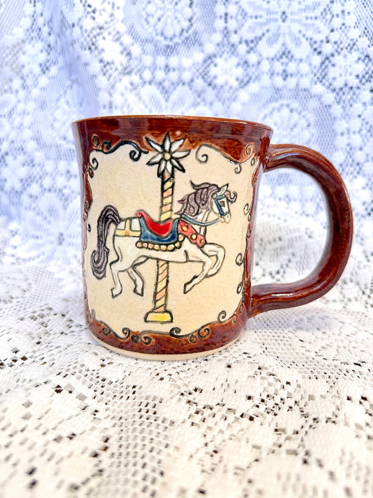Carousel Horse Mug 🎠