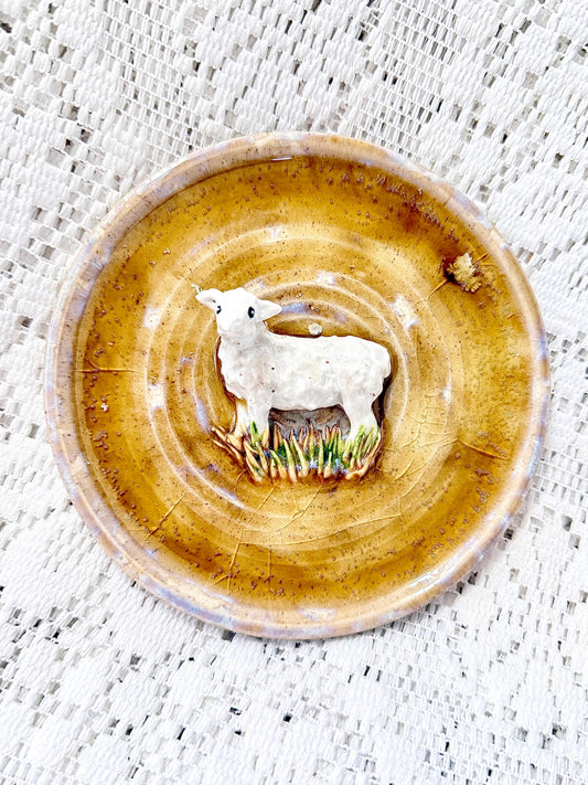 Lamb Jewelry Dish