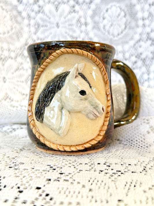 Rope Framed Horse Mug 🐴