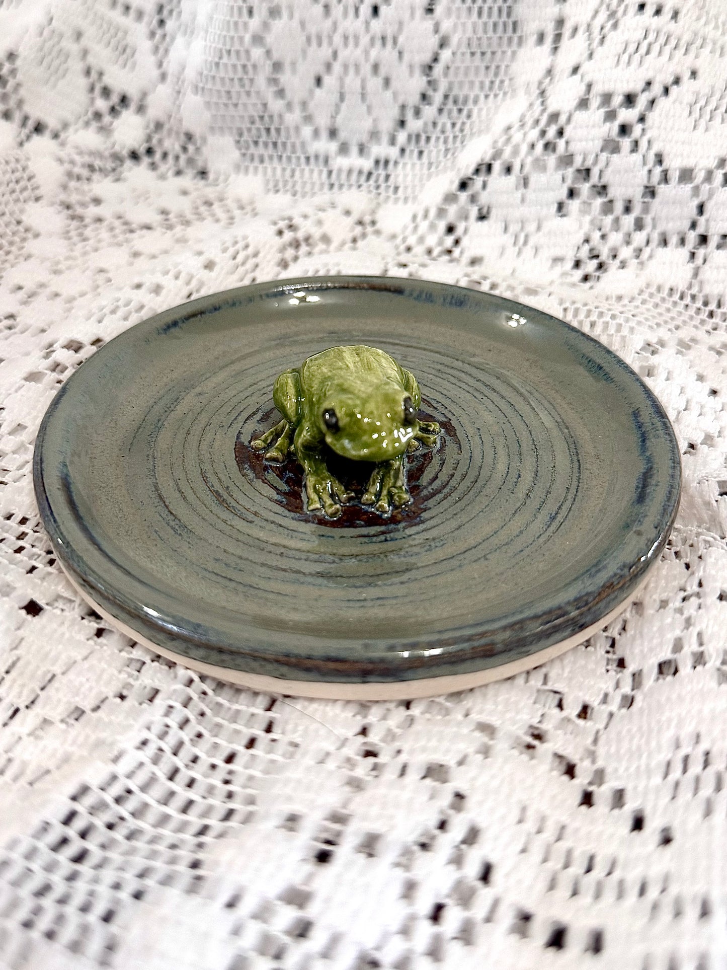 Frog Jewelry Dish 2