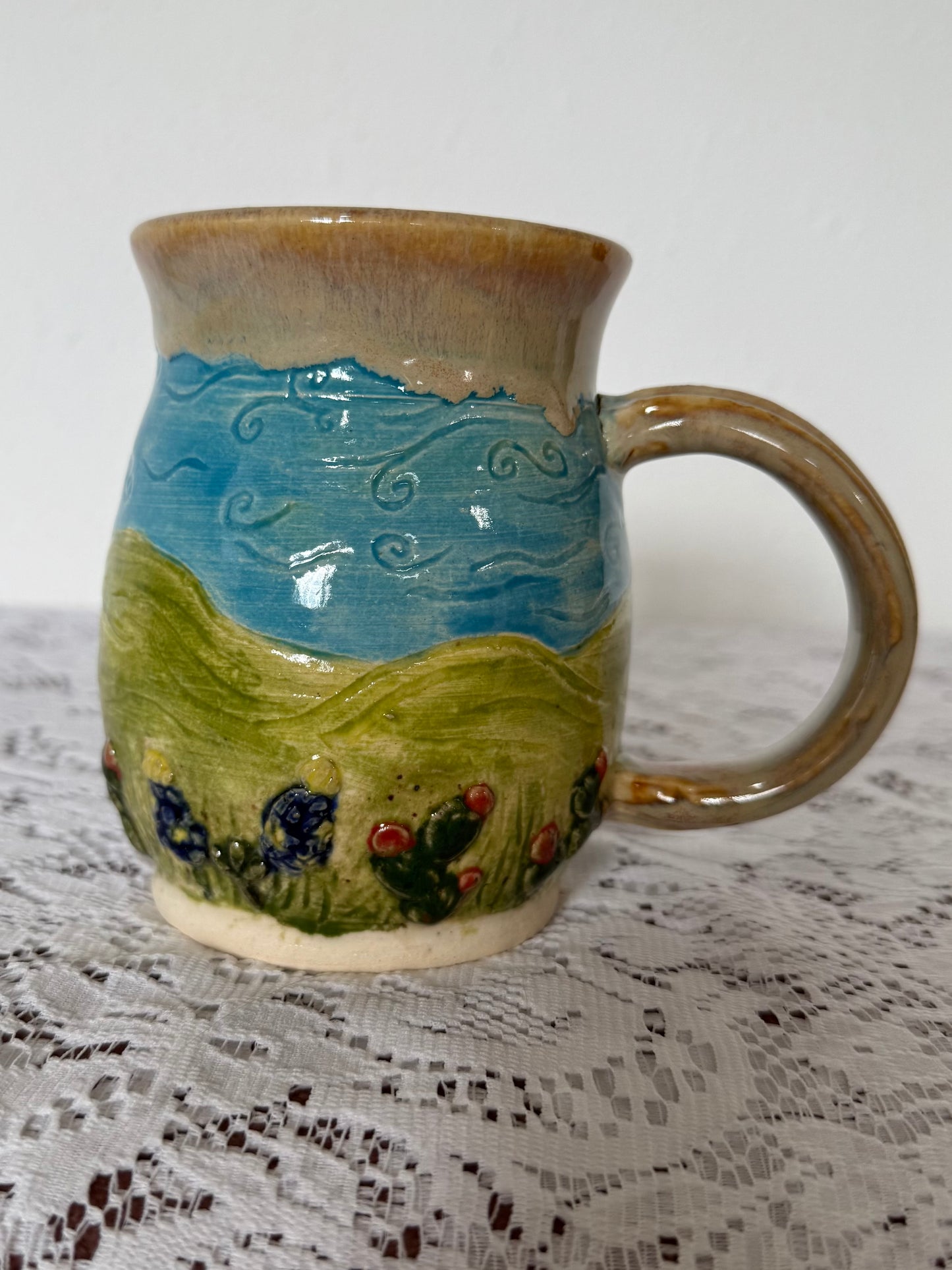 **Handle Crack** Longhorn Mug 2