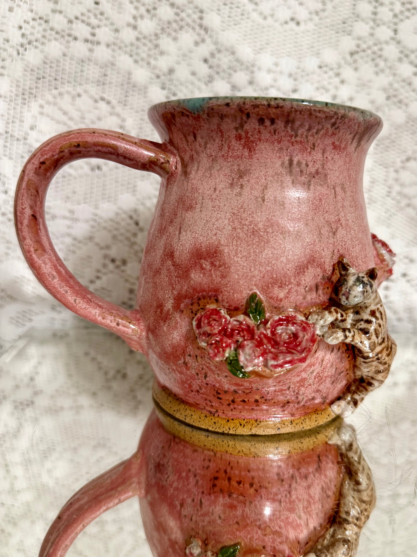 Flower Cat Mug