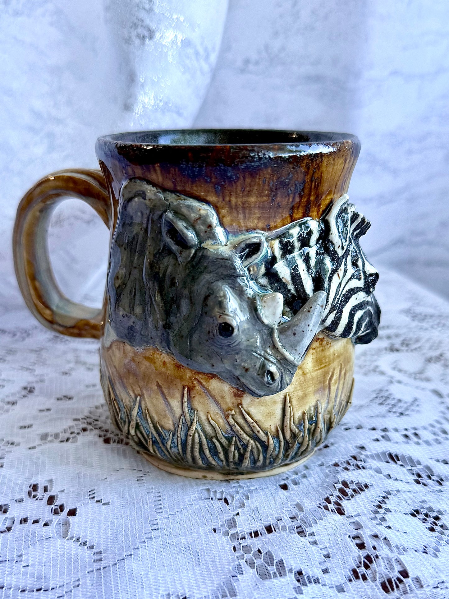 Safari Mug 🦓 🦏 🦁