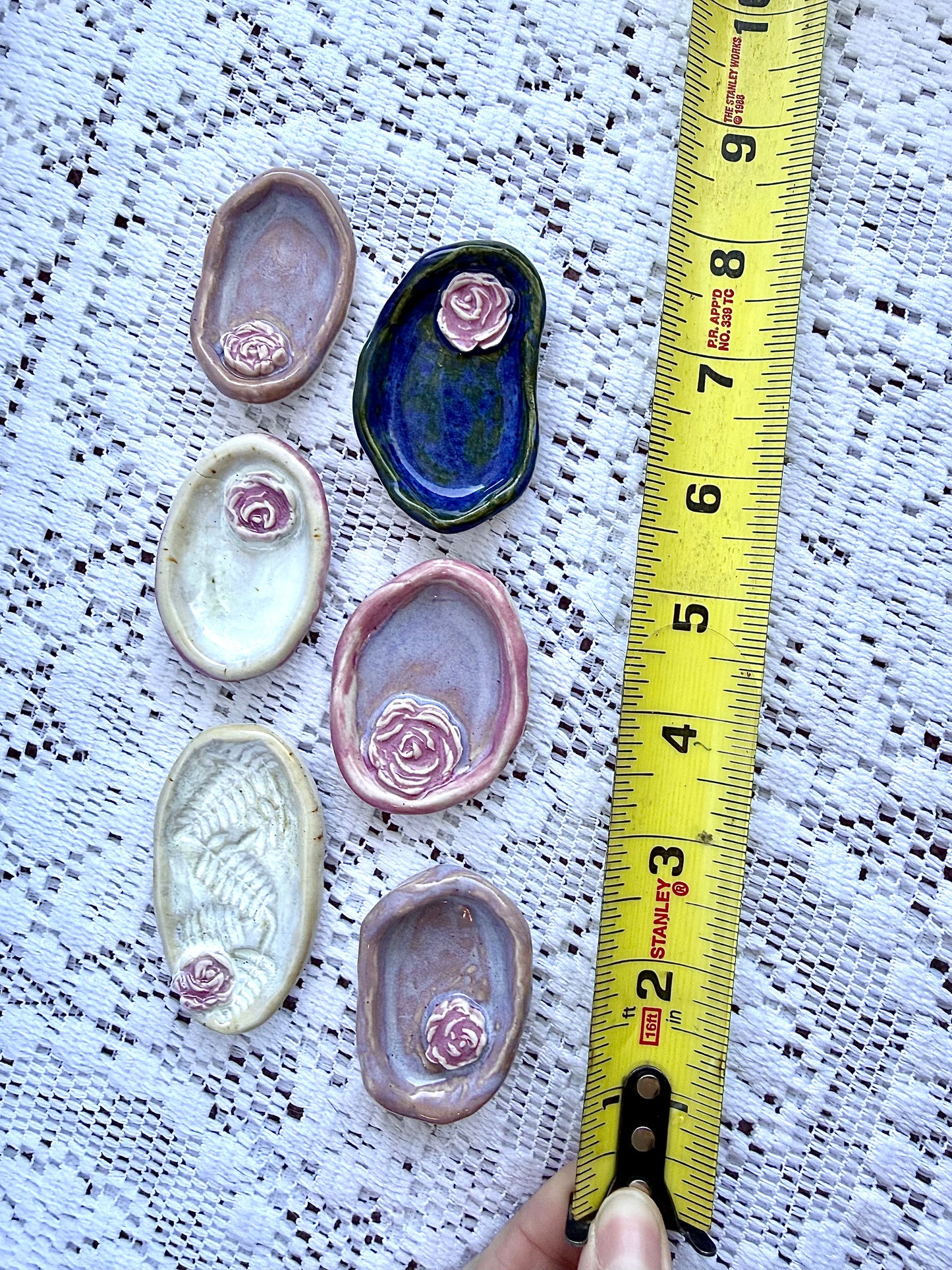 Small Rose Ring Dishes 🌹